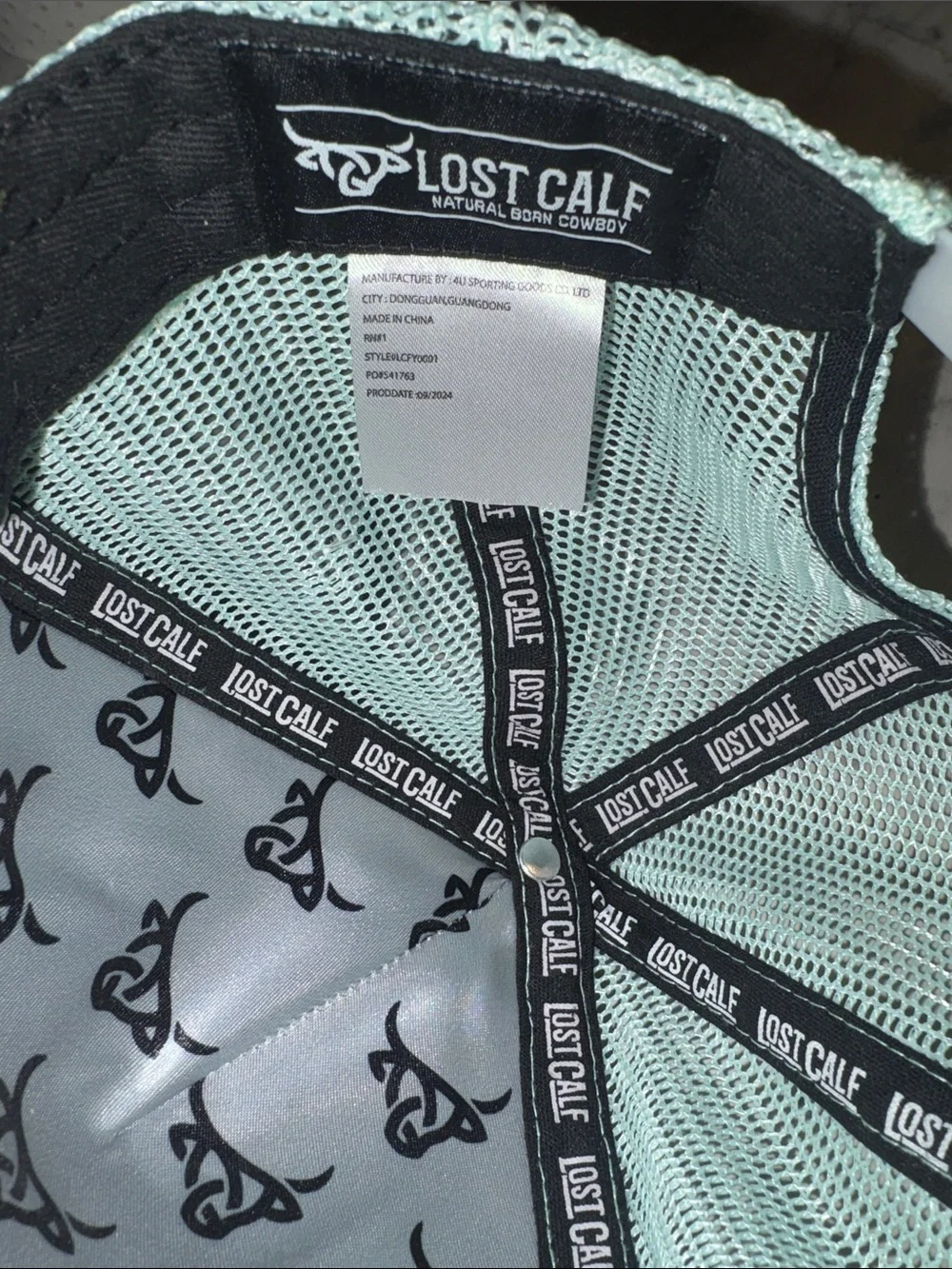 LOST CALF Hat NWT YOUTH SIZE